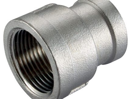 thumbnail image 2 of 1 Inch BSPP Round Pipe Cap - 316 Stainless Steel 150LB Threaded Fitting 2 of 3