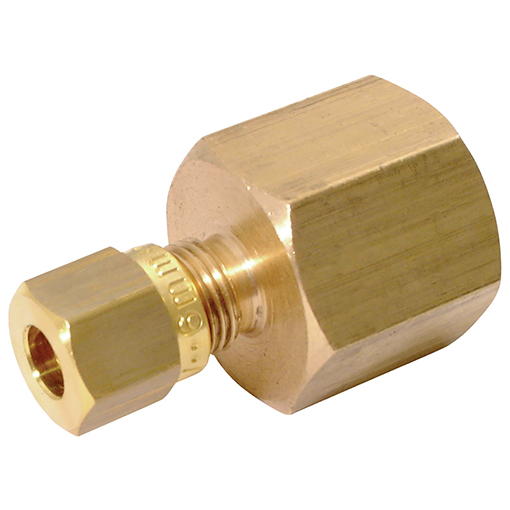 Wade BSPP Female Pressure Gauge Connectors Brass Compression Fittings Metric