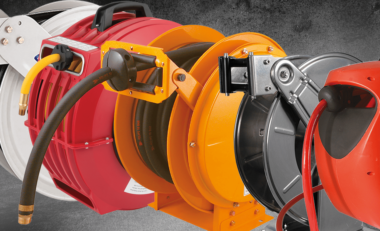 Hose Reels For Industrial Applications - Hoses Direct