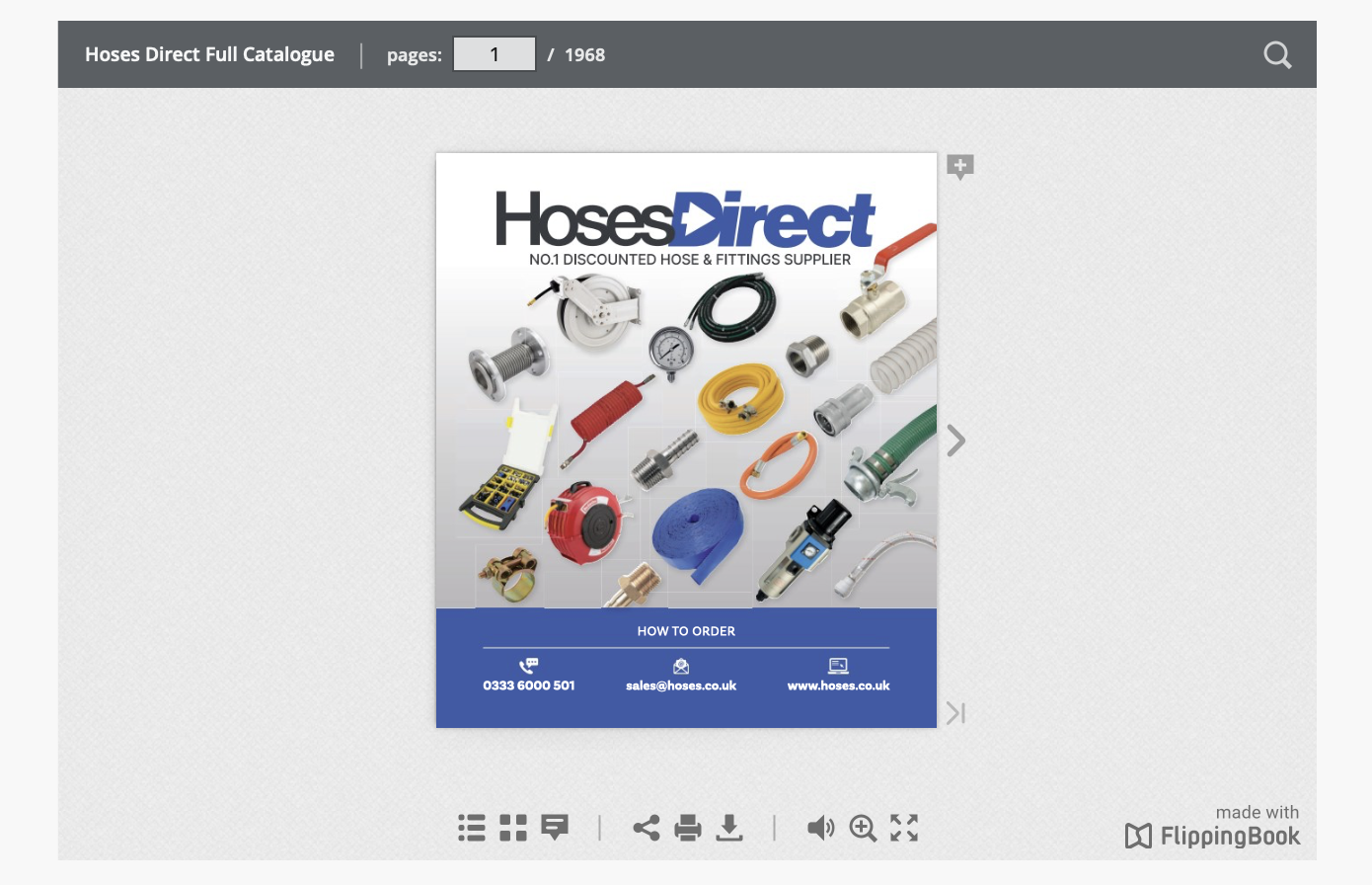 Fluid Power Catalogue 70,000+ Products Hoses Direct