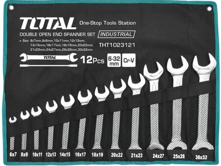 12 Piece Double Open End Spanner Set